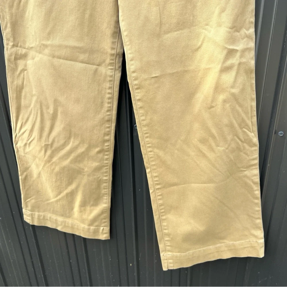 J. Crew Sailor‎ Pants Women's Size 27 Khaki Tan Casual Minimalist Contemporary